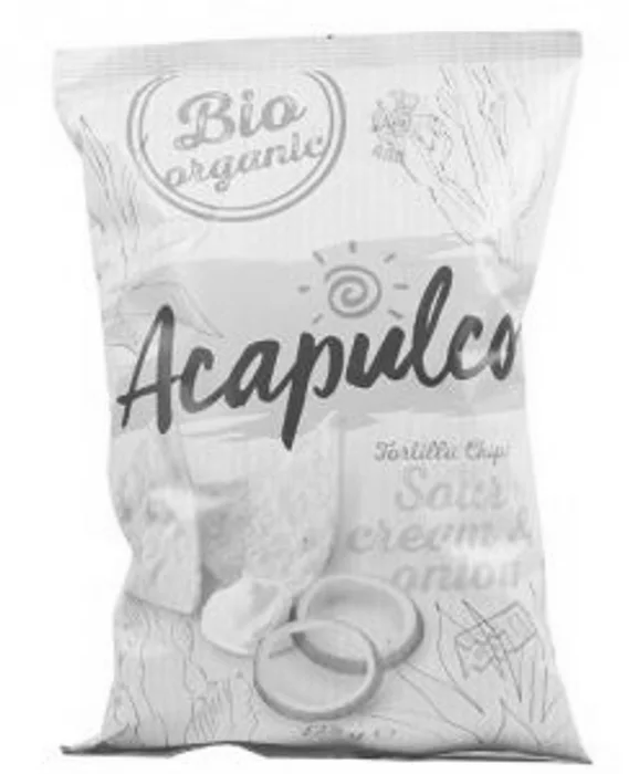 Acapulco Tortilla chipsy zakysaná smetana s cibulí 125 g BLP Bio